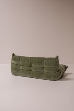 Vintage Michel Ducaroy Togo 3-Seater Sofa for Ligne Roset in Pierre Frey Velvet