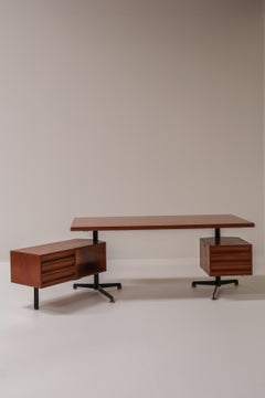 Osvaldo Borsani T95 Executive Desk for Tecno, Italy, 1956