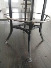 Great Vintage Industrial Table with Adjustable Height