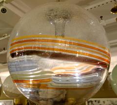 Large Midcentury Italian Murano Glass Multi-Color Globe or Chandelier