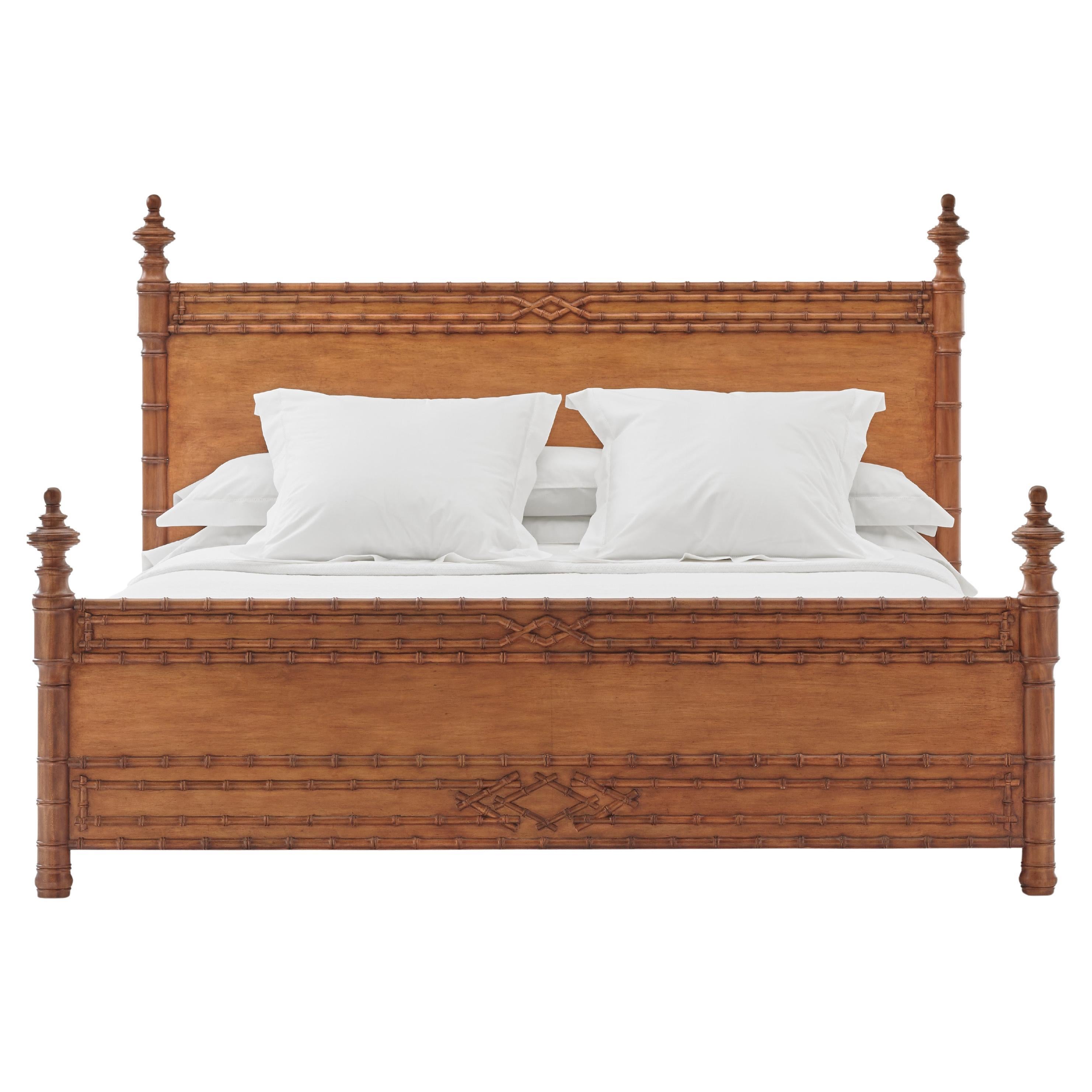 Bunny Williams Home Bamboo Bed, Queen