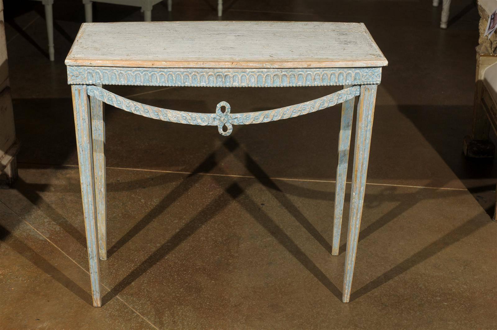 Period Gustavian Swedish Console Table 6