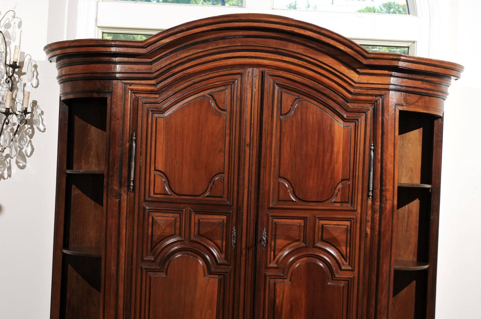 curved armoire