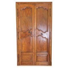 Pair of 18th Century French Alder Communication Doors From Avignon