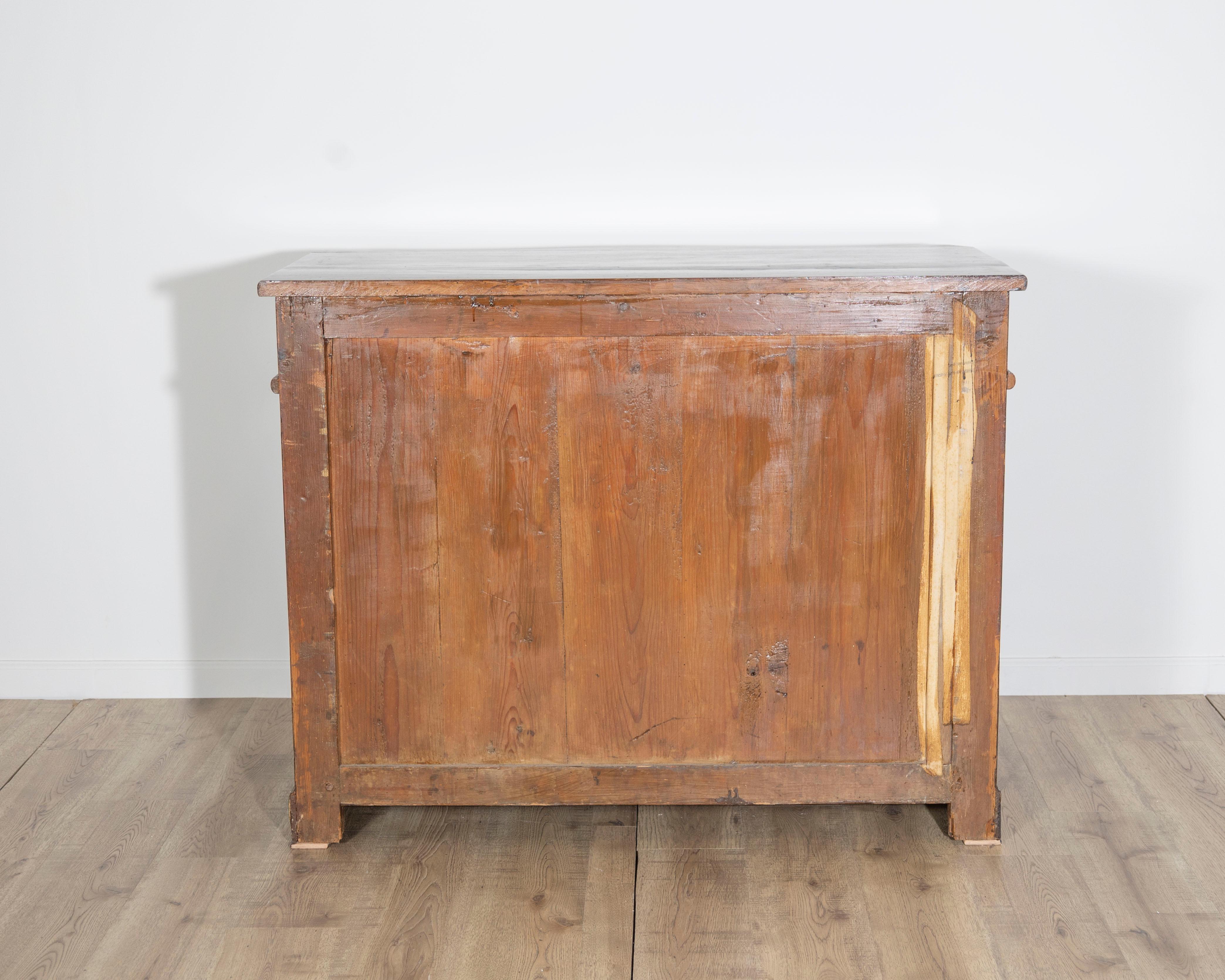 ON HOLD - Pair of 18th Century Italian Commodes For Sale 9