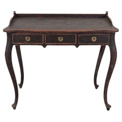 Bureau suédois du XXe siècle, de style rococo noir