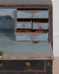 Swedish 18th Century Gustavian Slant-Front Desk