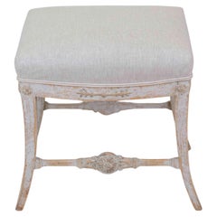 Swedish 19th Century Gustavian Stool