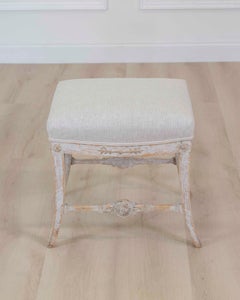 Swedish 19th Century Gustavian Stool