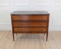 Antique Directoire French Commode, Circa 1850
