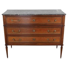 Antique Directoire French Commode, Circa 1850