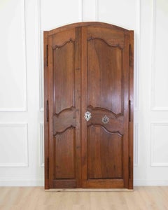 19th Century Louis XV Style Walnut Double Communication Doors