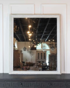 French 18th Century Louis XVI Wood Panel Mirror
