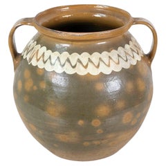 Spanish 20th Century Glazed Pot