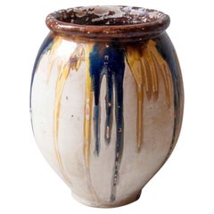 French 19th Century Terracotta Dribble Pot