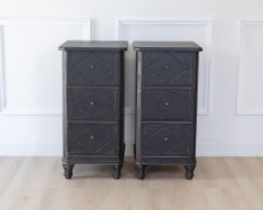 Pair of Swedish Nightstands, circa 1840