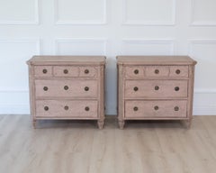 Pair of Swedish Commodes, circa 1860