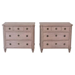 Pair of Swedish Commodes, circa 1860