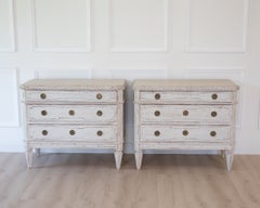 Pair of Scandinavian Chests of Drawers, circa 1920