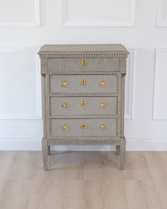 Swedish Painted Chest of Drawers, circa 1840