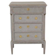 Swedish Painted Chest of Drawers, circa 1840