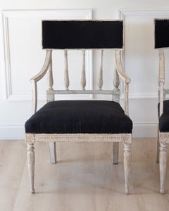 Pair of Swedish Armchairs, circa 1800