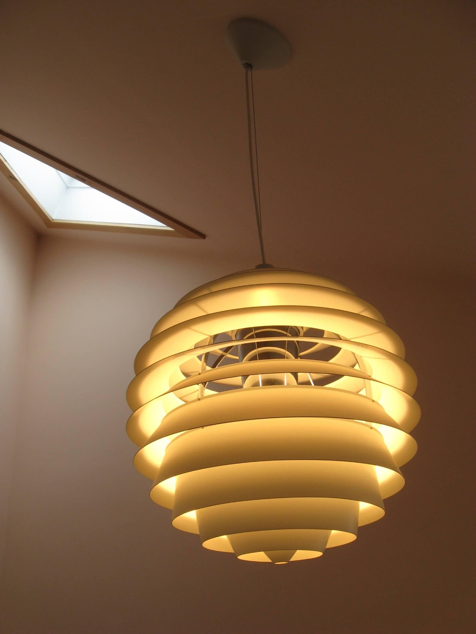 Louis Poulsen Louvre Pendant for Poul Henningsen In Excellent Condition In Water Mill, NY
