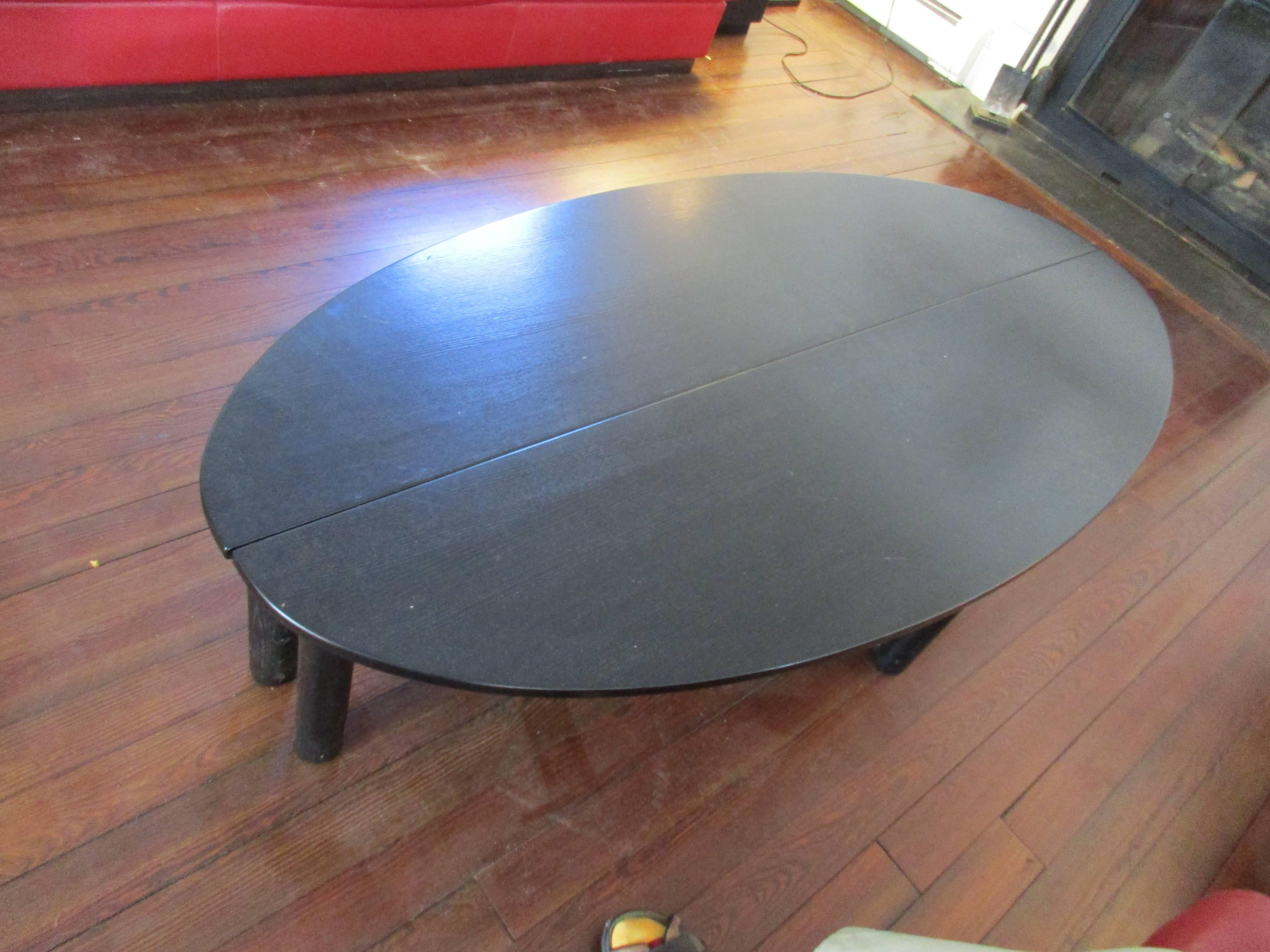 Pair of table that can used together or apart. They can also be used as benched, dimensions per table H 15