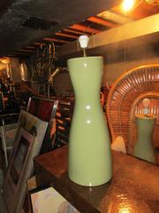 Pair of Celadon FdC France Lamps