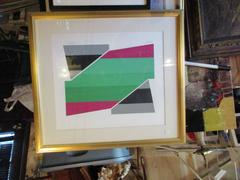 Larry Zox Sin título Pareja de serigrafías de los años 70