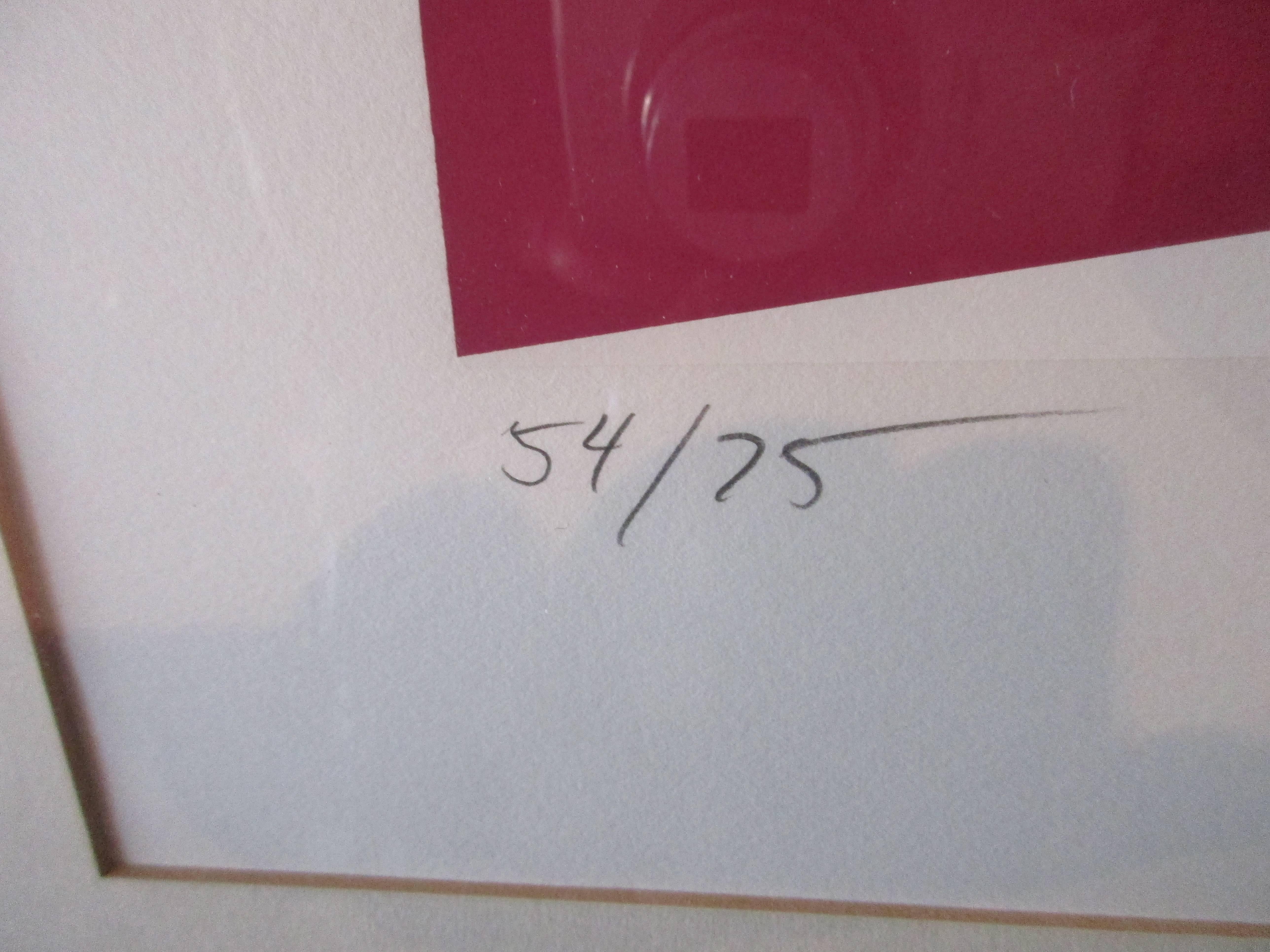 Larry Zox Sin título Pareja de serigrafías de los años 70 en venta 1