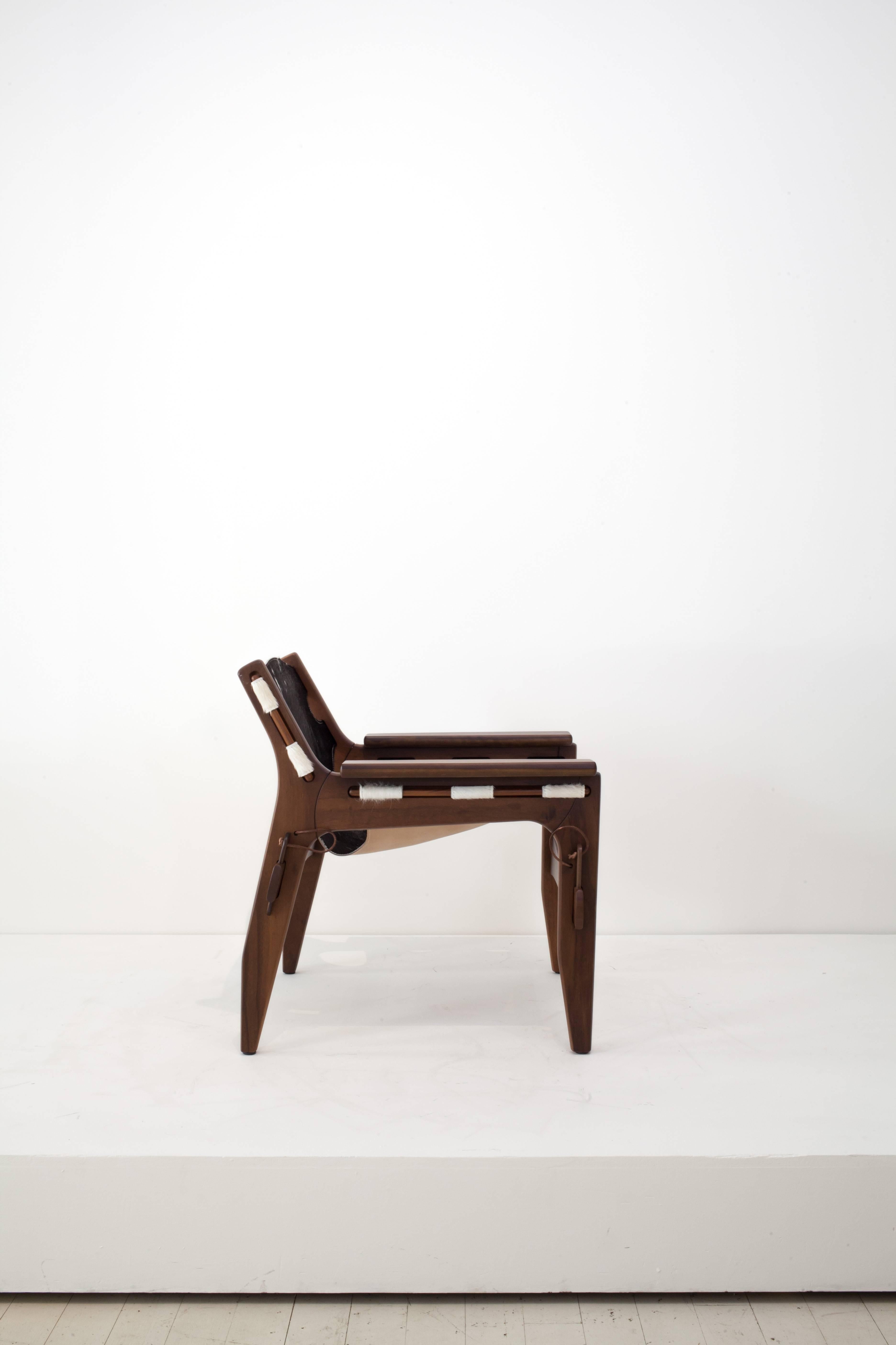 Wood Kilin Armchair by Sergio Rodrigues For Sale