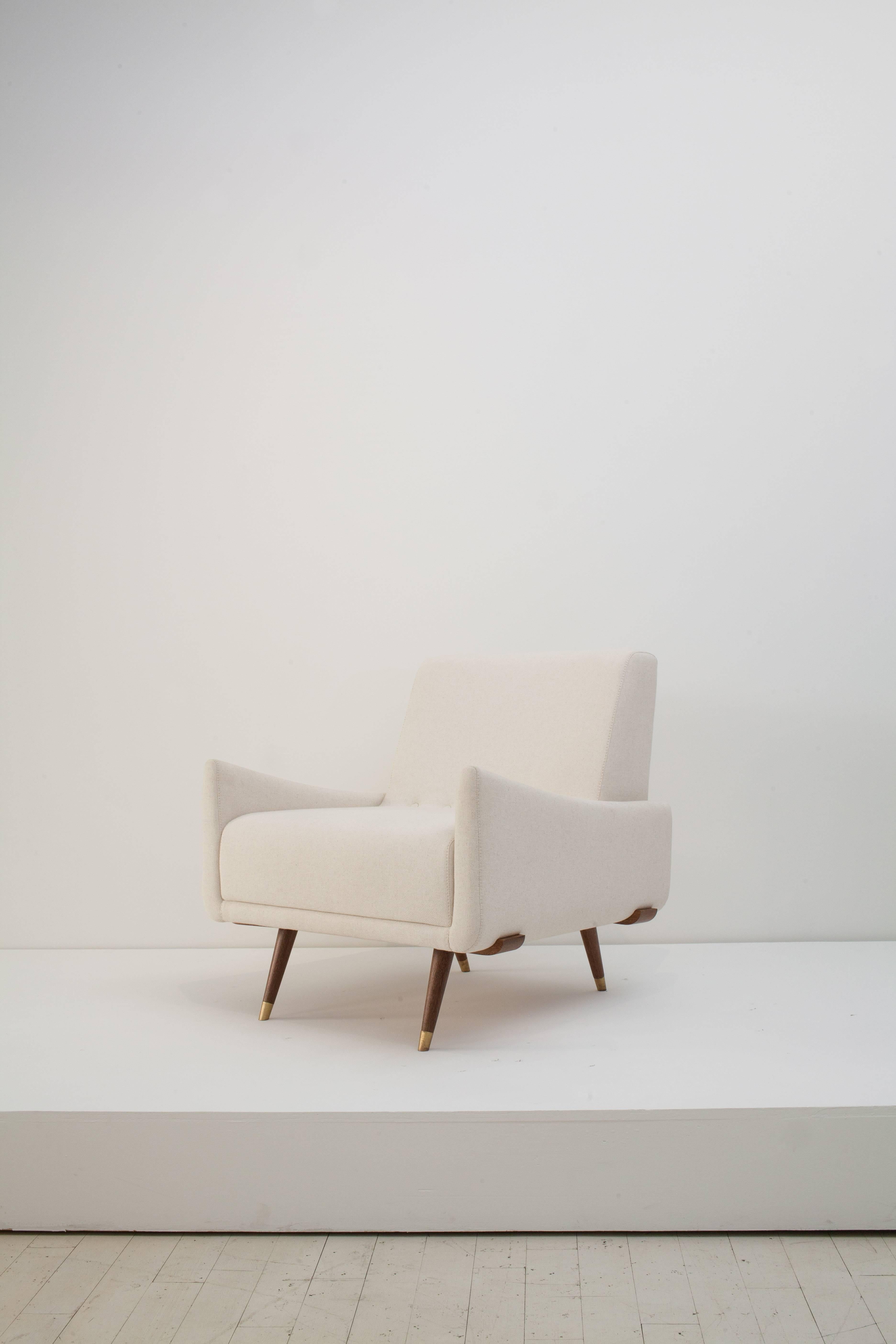 Brésilien Fauteuil PO-801 de Jorge Zalszupin en vente