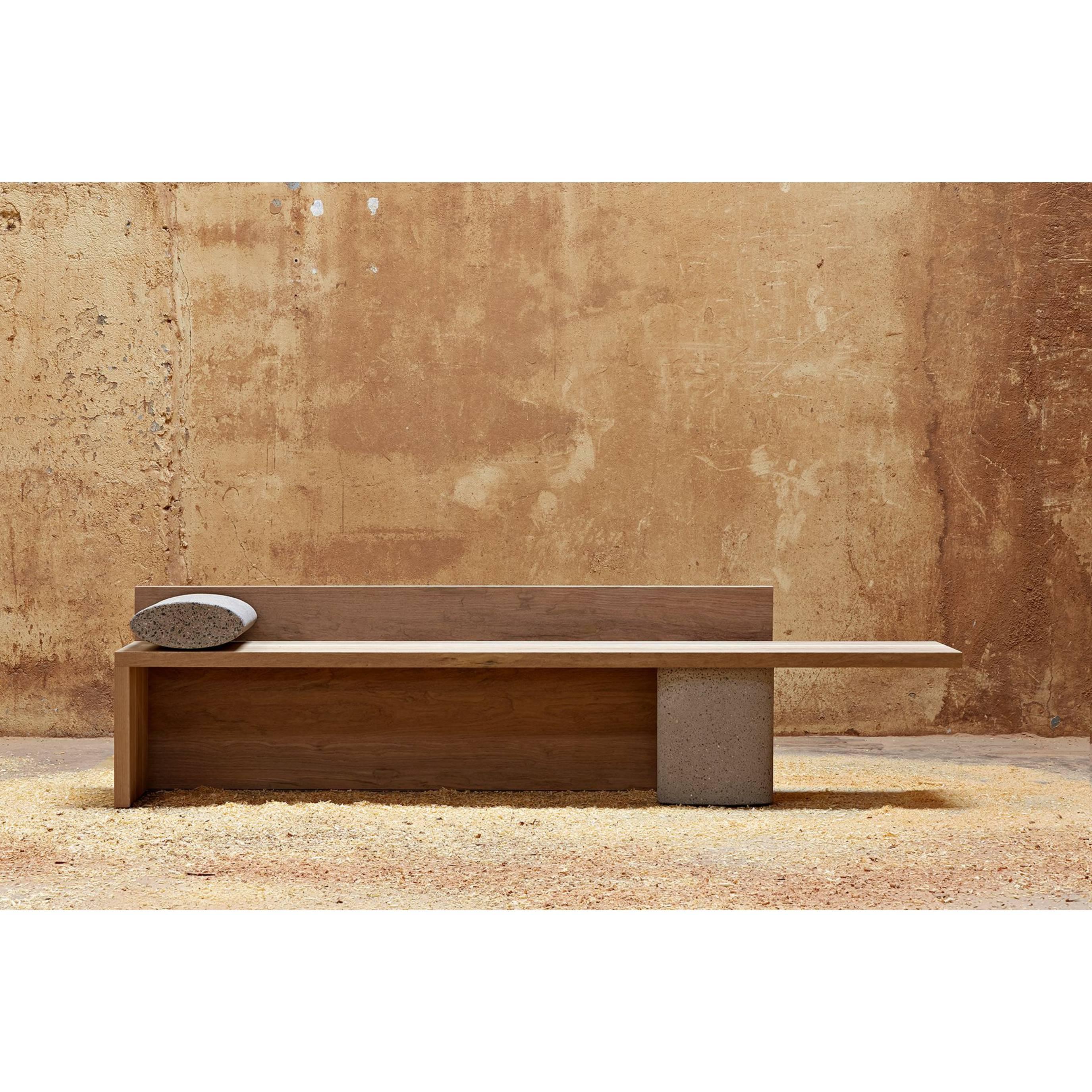 Brazilian Concreto Bench by Claudia Moreira Salles For Sale