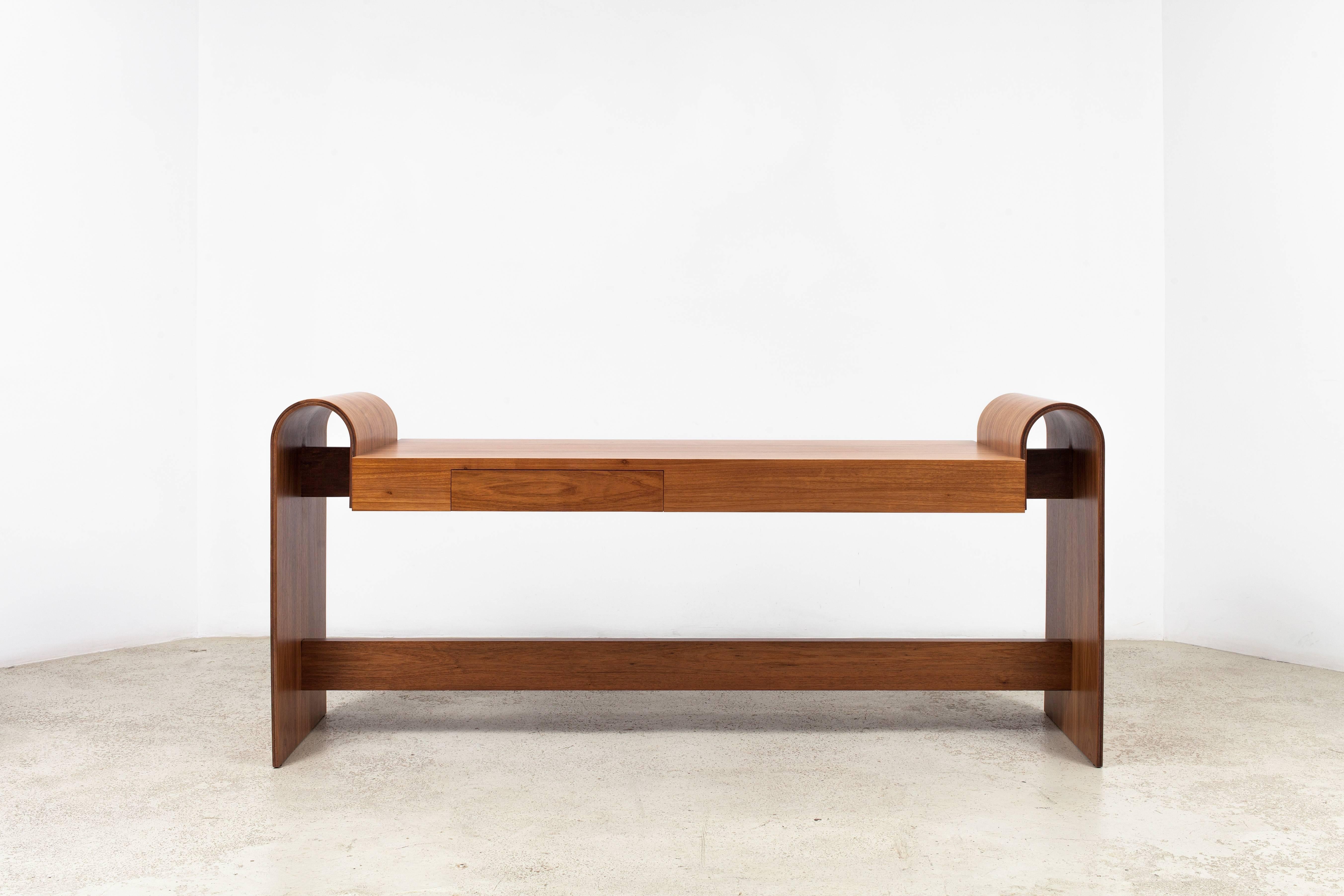 ON Desk by Oscar Niemeyer, Made to Order In Excellent Condition For Sale In New York, NY