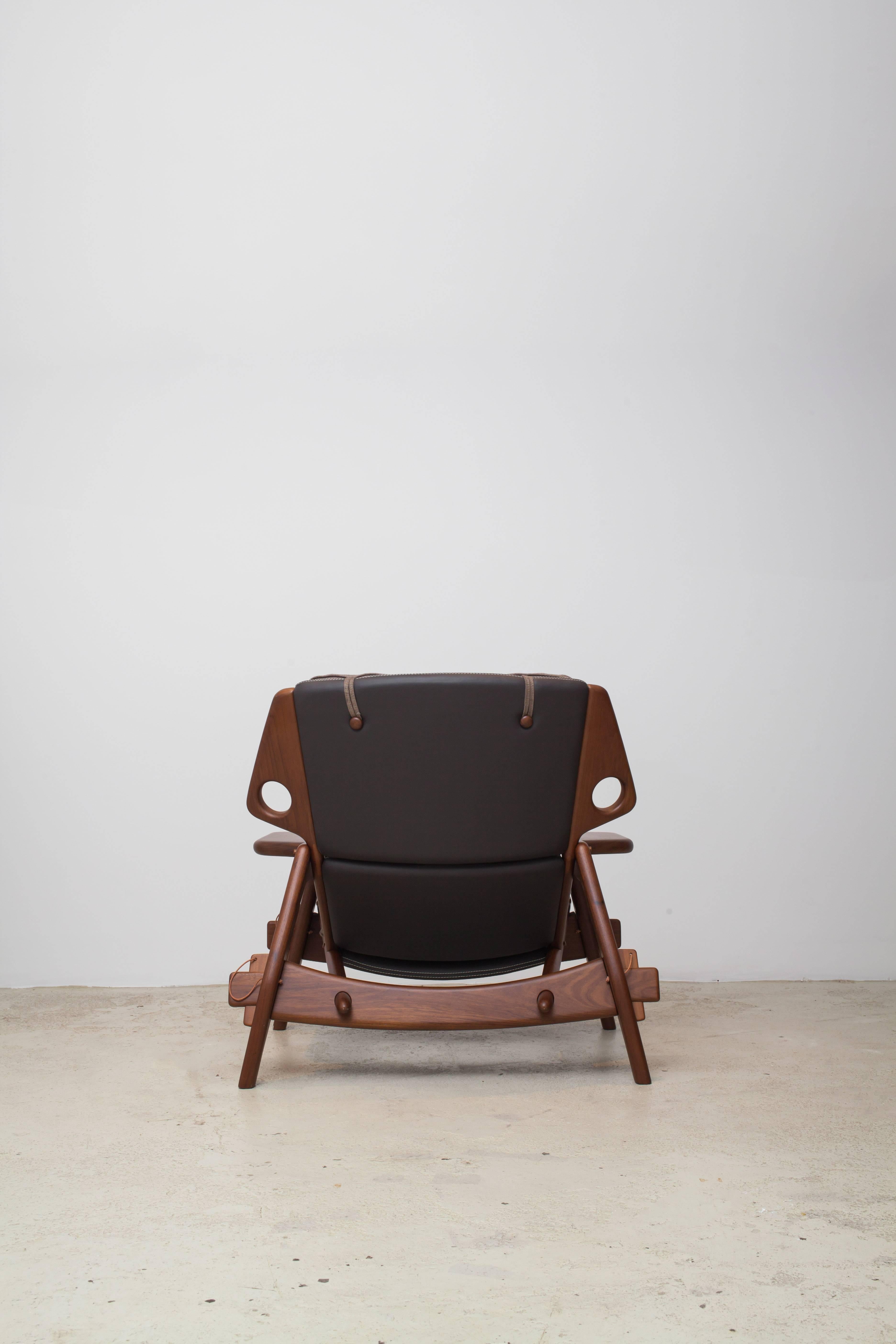 Mid-Century Modern Benjamin Armchair by Sergio Rodrigues For Sale