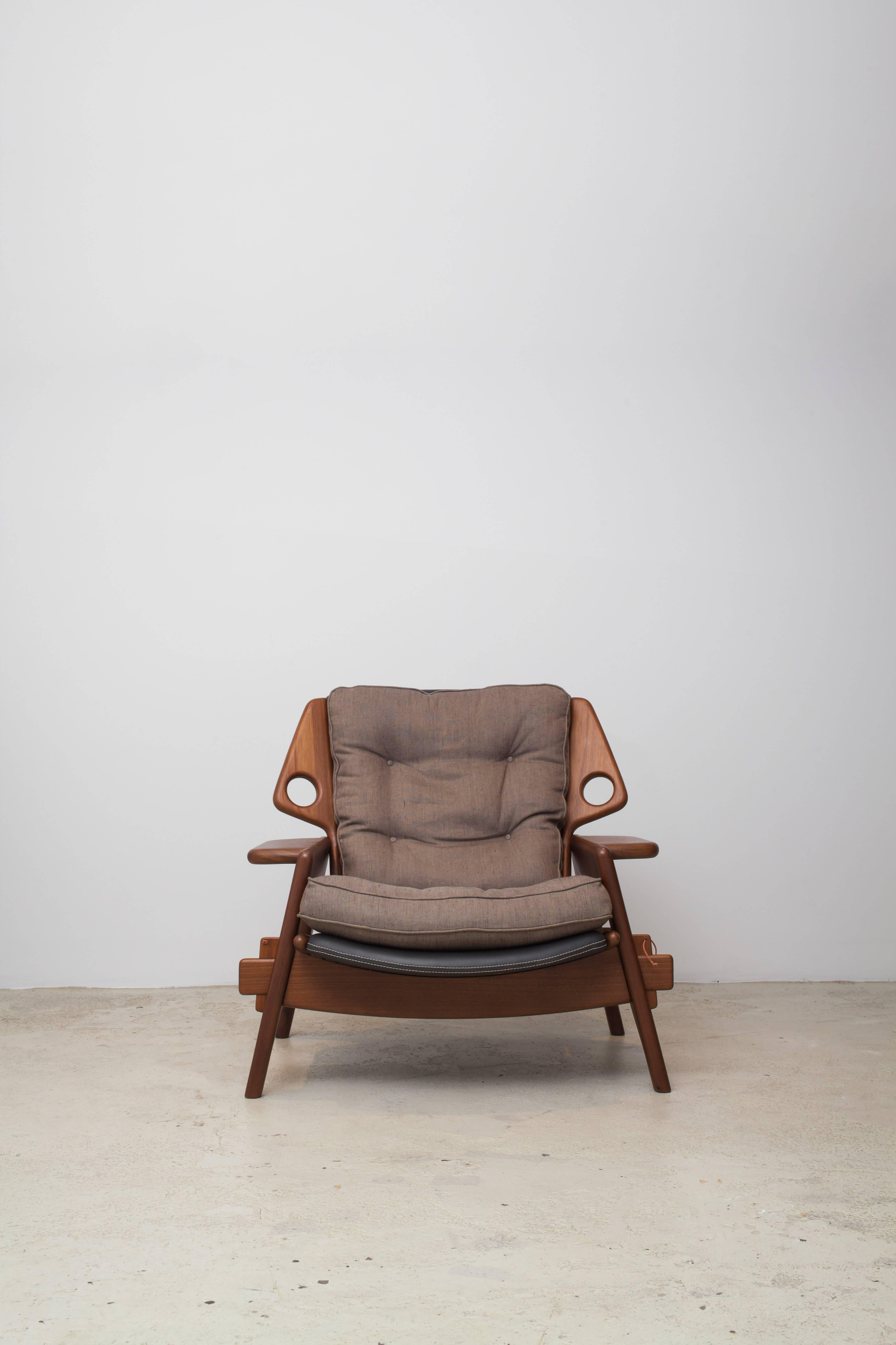 Brazilian Benjamin Armchair by Sergio Rodrigues For Sale