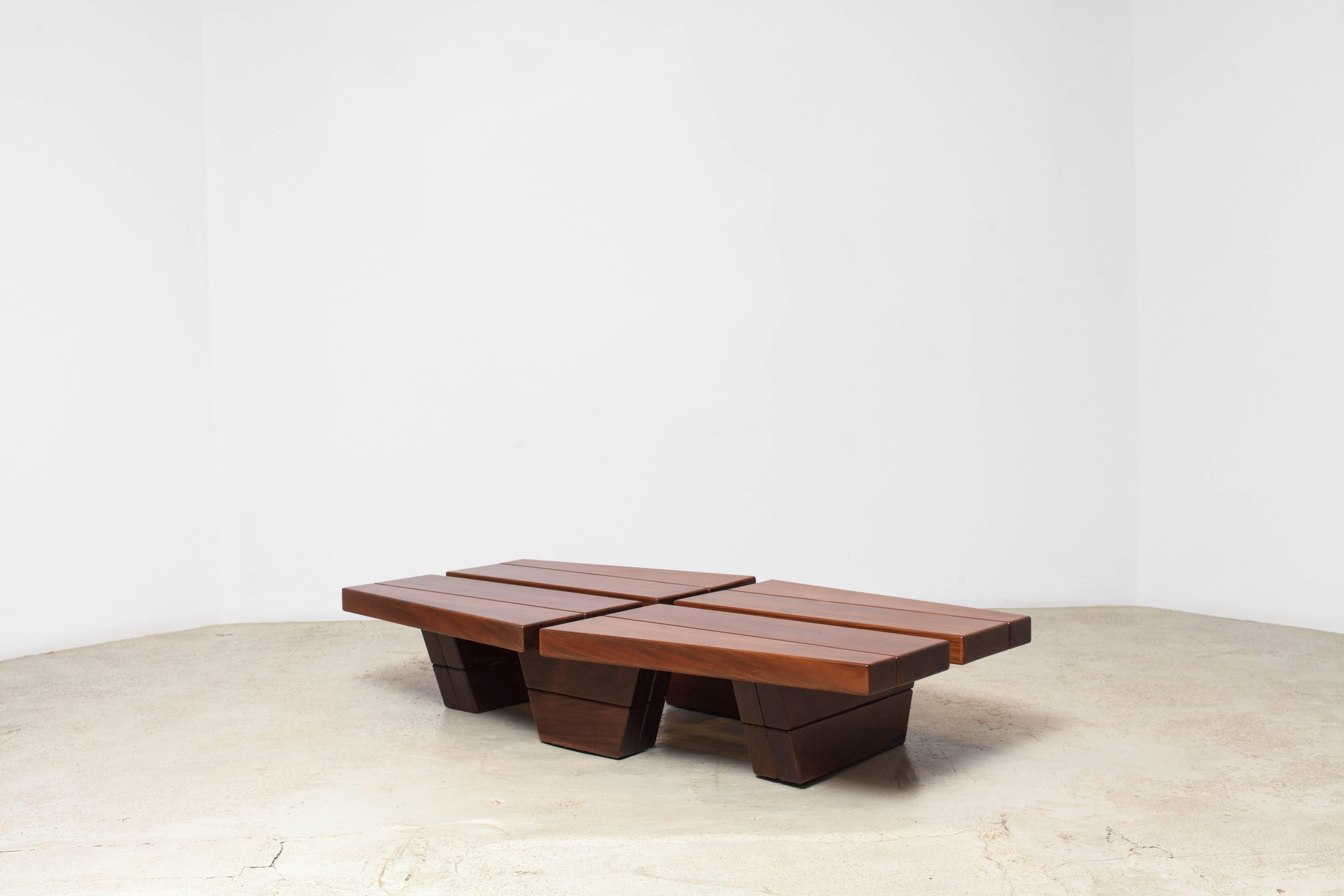 Hand-Crafted Zanini de Zanine, 'Pipa' Coffee Table, 2014 For Sale