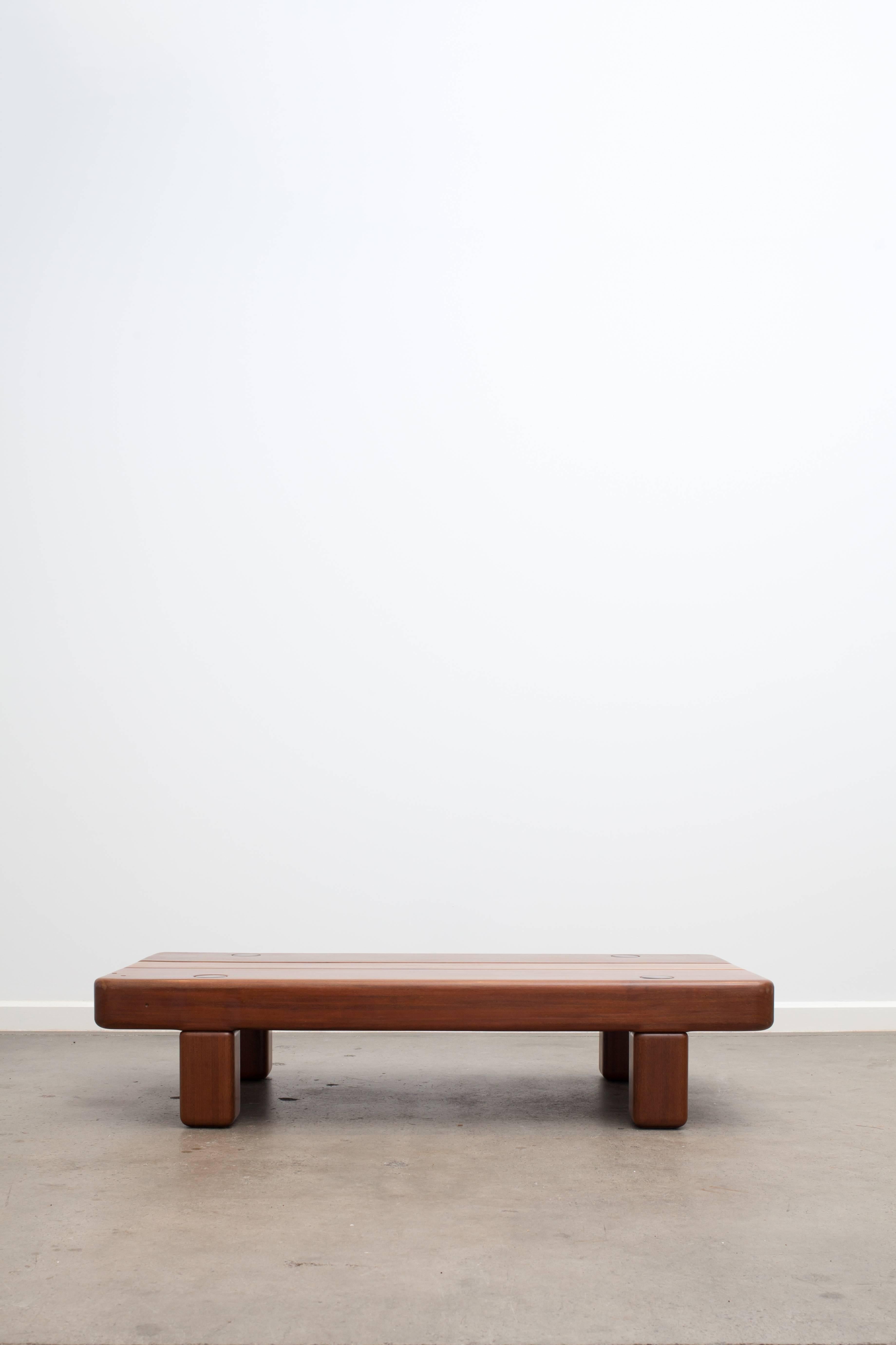 Organic Modern Zanini De Zanine, Solid Ipê Coffee Table, 2014