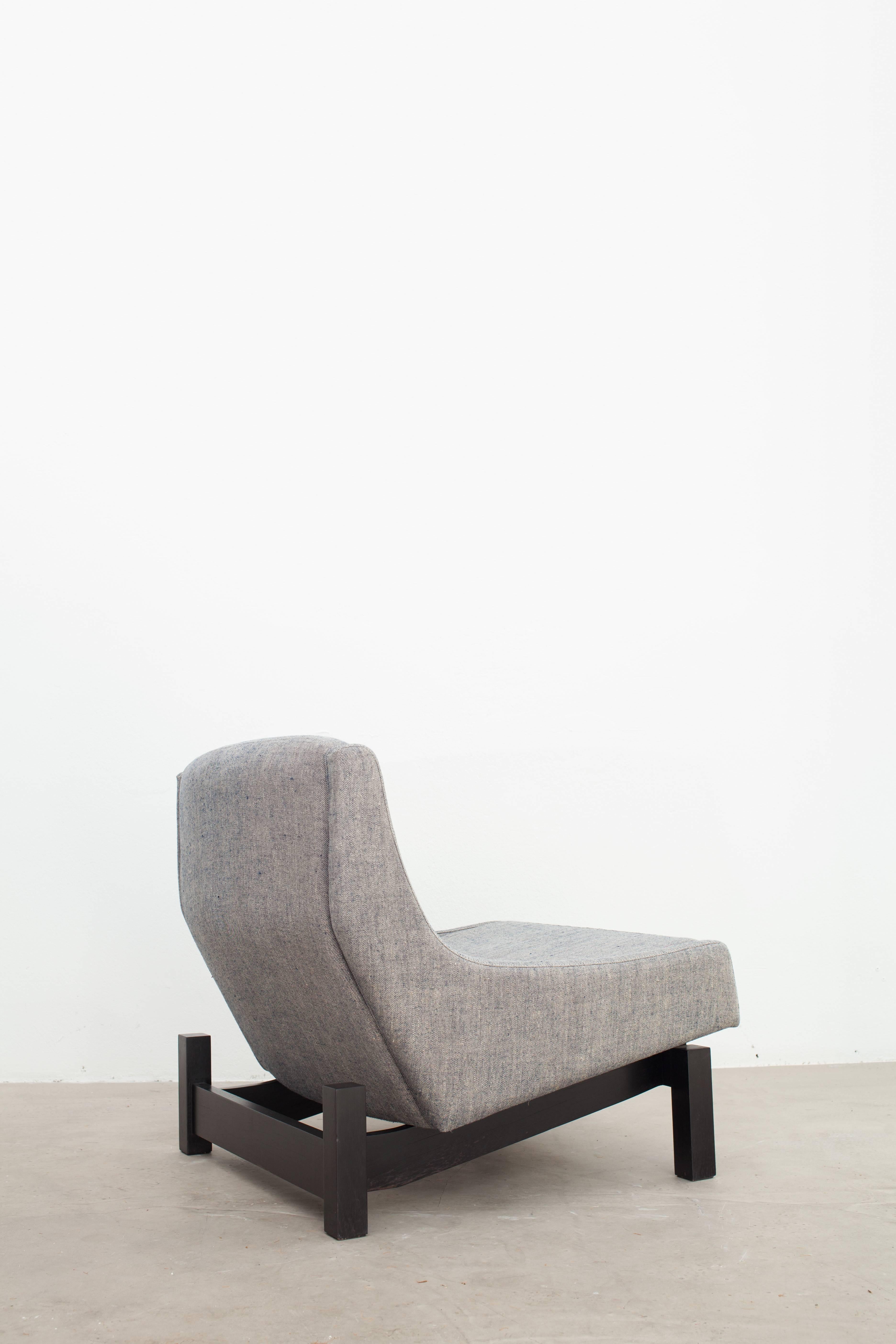 Contemporary Sergio Rodrigues, Parati Lounge Chair and Ottoman, made to order For Sale