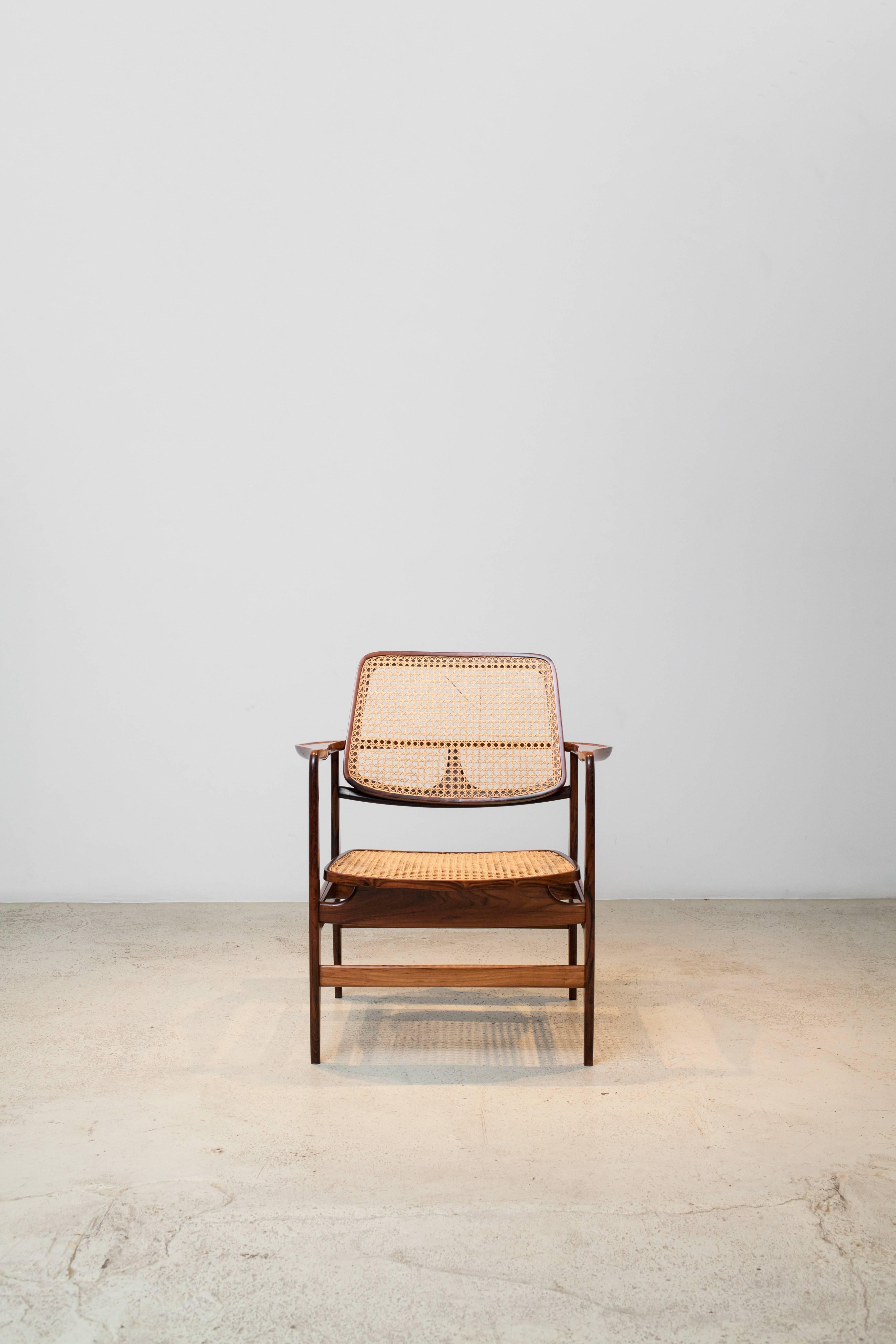 Sergio Rodrigues, Oscar Armchairs, 1956 In Excellent Condition In New York, NY