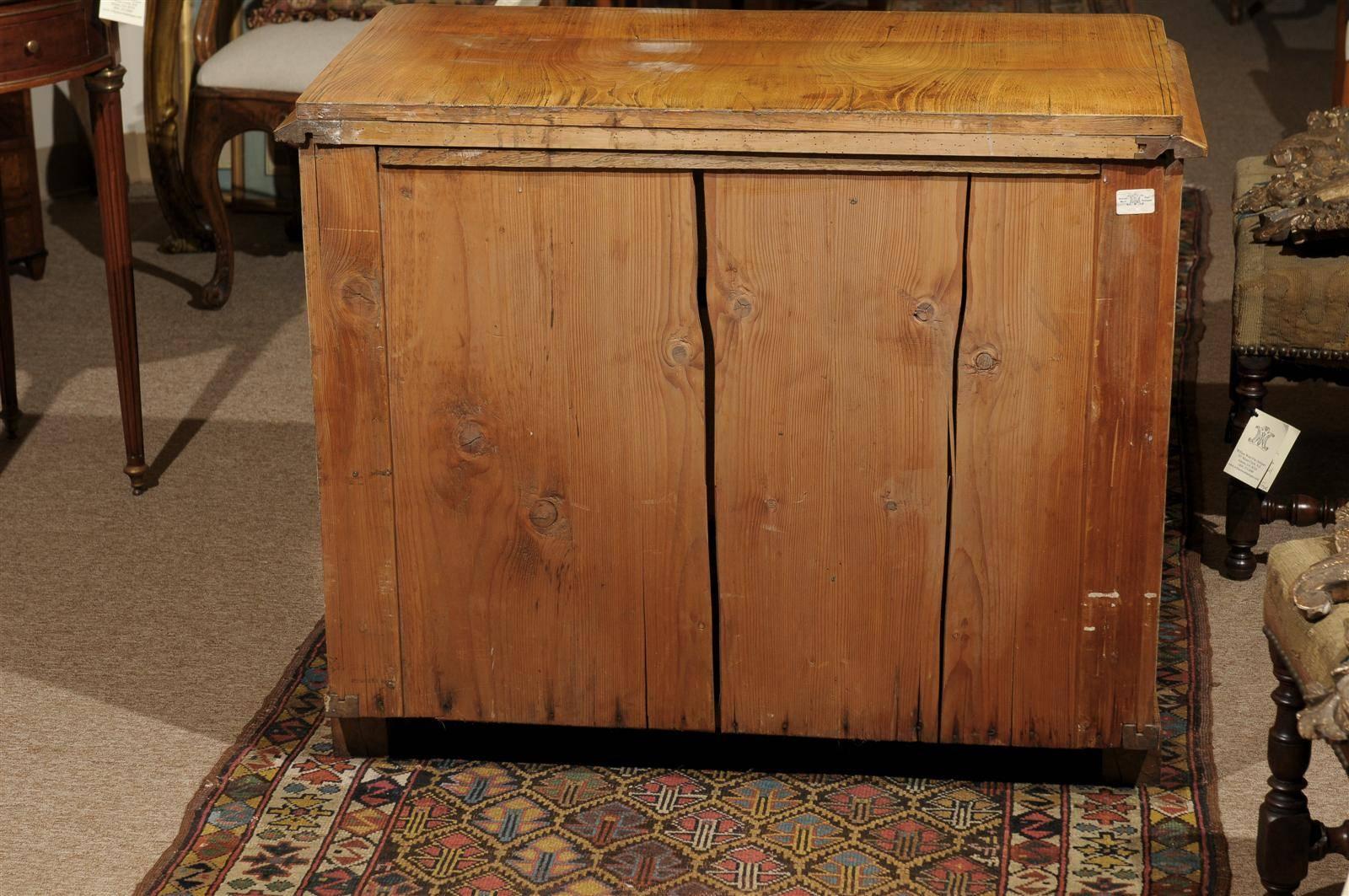  Petite Biedermeier in Ash with Three Drawers and Ebonized Detail, ca. 1830 5