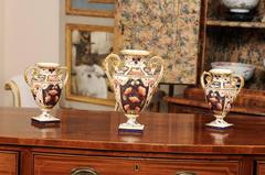 Ensemble de 3 garnitures anglaises du 19ème siècle