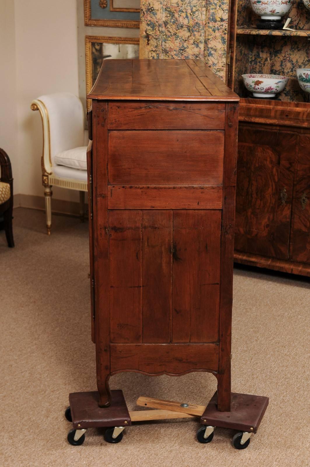 19th Century French Louis XV Style Enfilade, Three Drawers and Two Doors 4