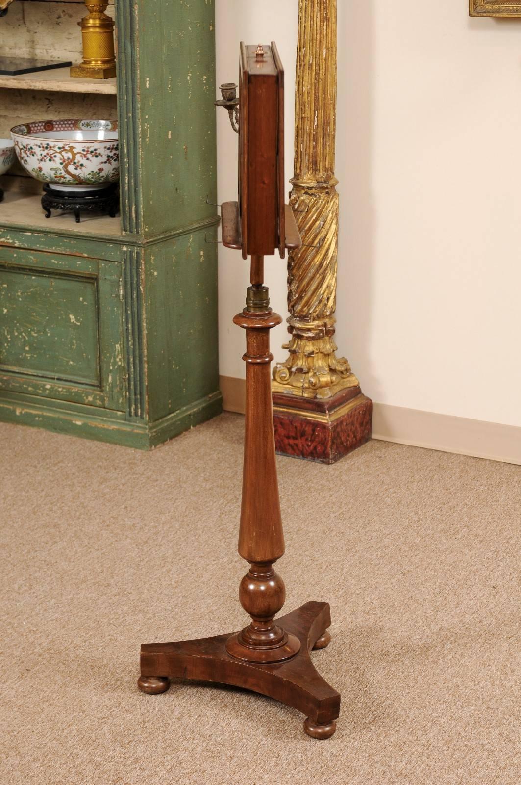 Duet Music Stand in Mahogany with Scone, 19th Century France 5