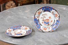 Pair of 18th Century Chinese Export Imari Plates
