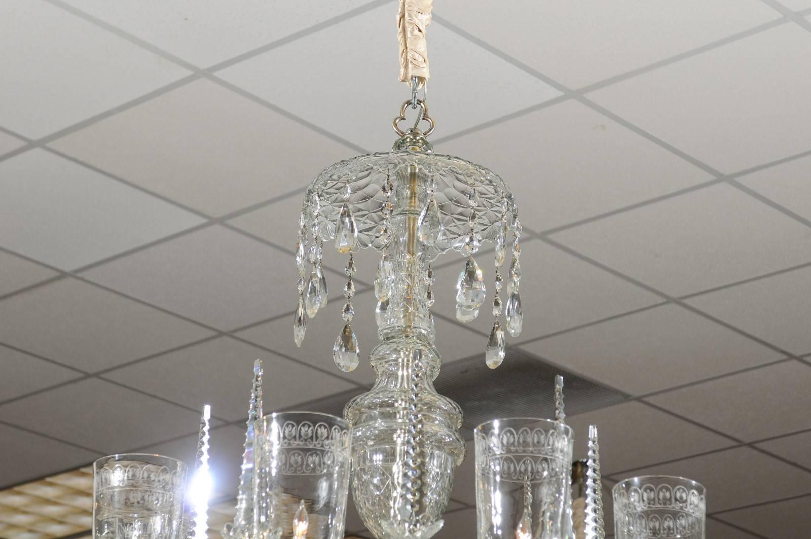 waterford crystal chandelier vintage