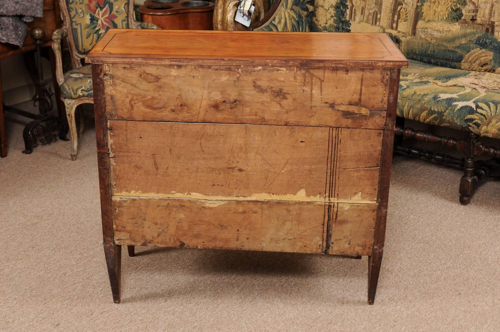 Late 18th Century Italian Neoclassical Fruitwood Commode 5