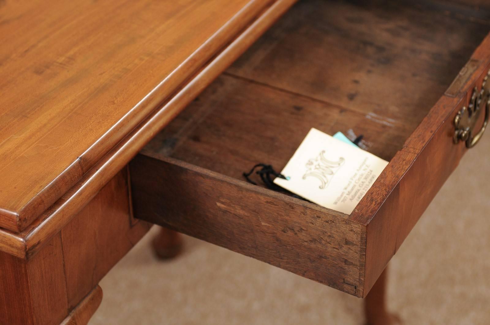 English Mahogany Flip-Top Card Table, England, ca. 1760