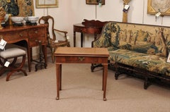 Mahogany Flip-Top Card Table, England, ca. 1760